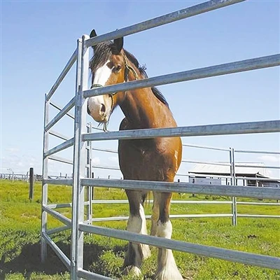 The function of cattle and horse fence boards